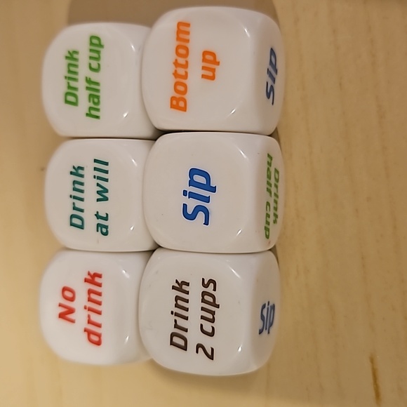 Fun Dice for parties - Picture 1 of 2